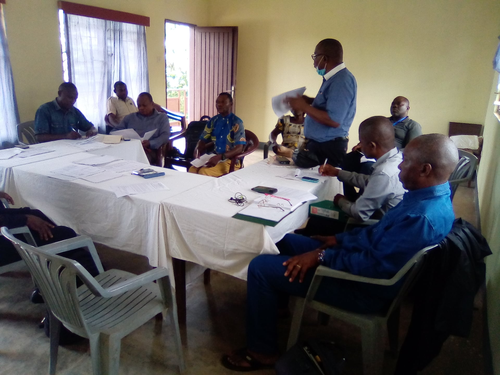 Réunion tripartite EUS-BCPAD CEC-FONSDEV LUOZI